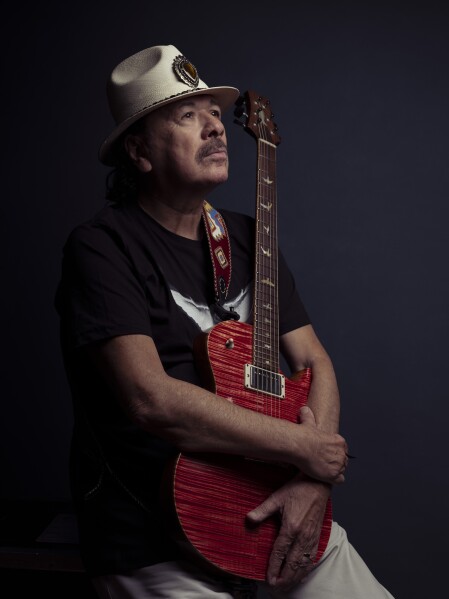 Carlos Santana My guitar is my best lover ever AP News